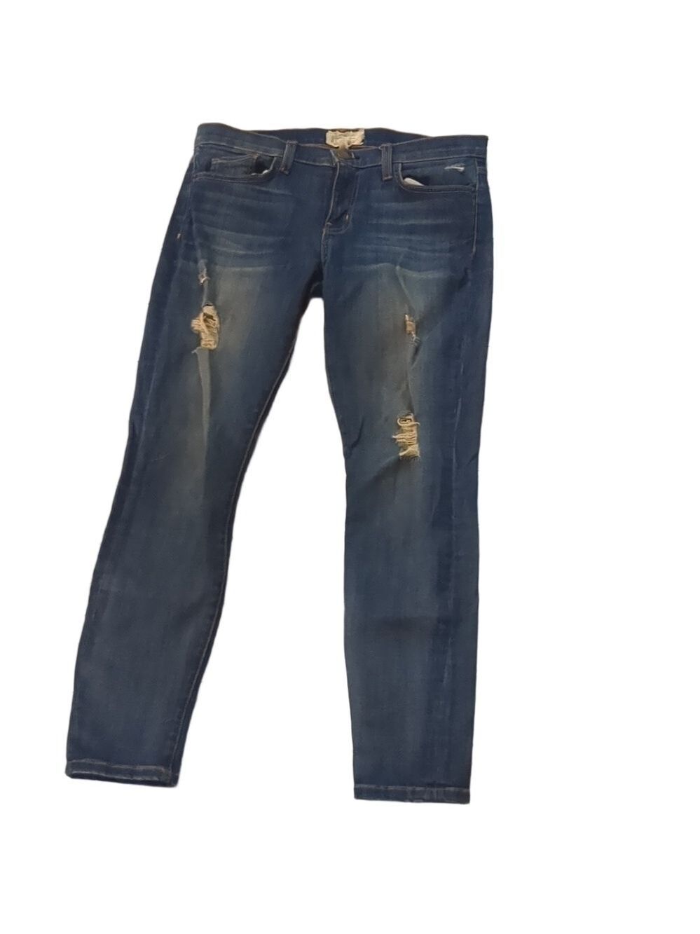 Current/Elliott the stiletto distressed jeans size 28